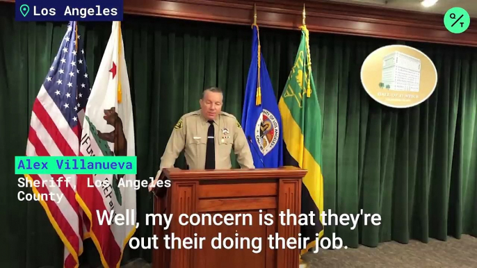 L.A. Cop Shooting- Police Chief Calls for End to ‘Flames of Hatred’