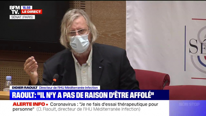 Didier Raoult sur la Covid-19: "Oui, il y a des séquelles cérébrales plus que de séquelles pulmonaires"