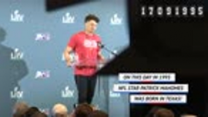 Chiefs star Mahomes turns 25