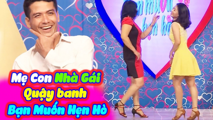 Cát Tường Trầm Trồ Với Mẹ Con Nhà Gái Quẩy Cha Cha Cha Tại Sân Khấu Bạn Muốn Hẹn Hò | BMHH Tập 205