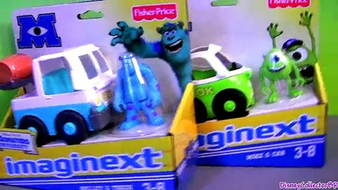 Imaginext Cars Mike + Sulley Monsters University Toys Disney Pixar Monsters Inc 2 by Disneycollector