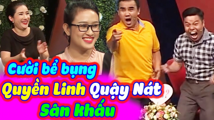 Quyền Linh Và Chàng Quậy Nát Sân Khấu Bạn Muốn Hẹn Hò Khiến Trường Quay Cười Bể Bụng | BMHH Tập 446