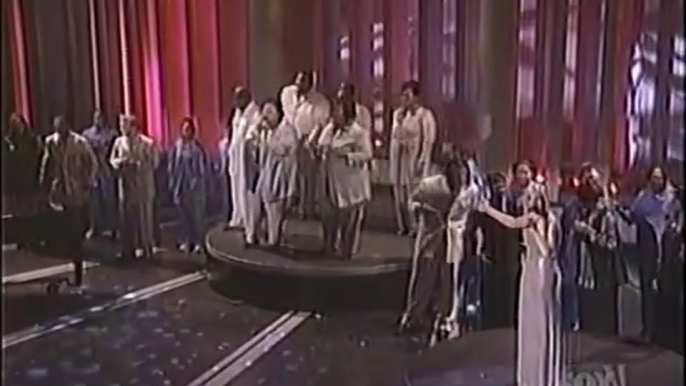 Crystal Lewis + Tamela Mann + Nu Nation - Lean On Me - Kirk Franklin Tribute The Essence Awards - 1999