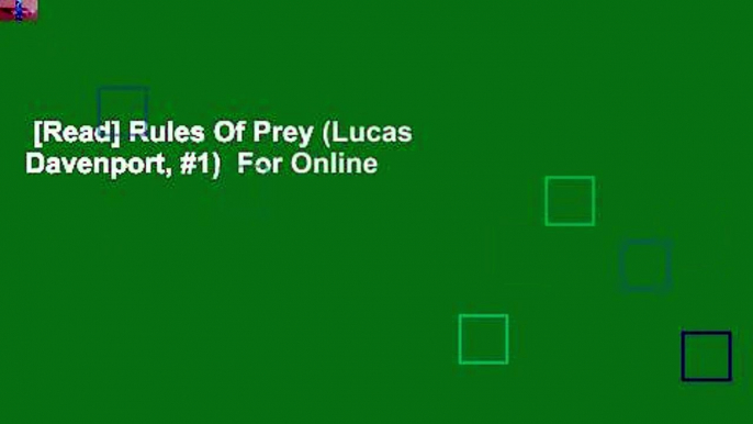 [Read] Rules Of Prey (Lucas Davenport, #1)  For Online