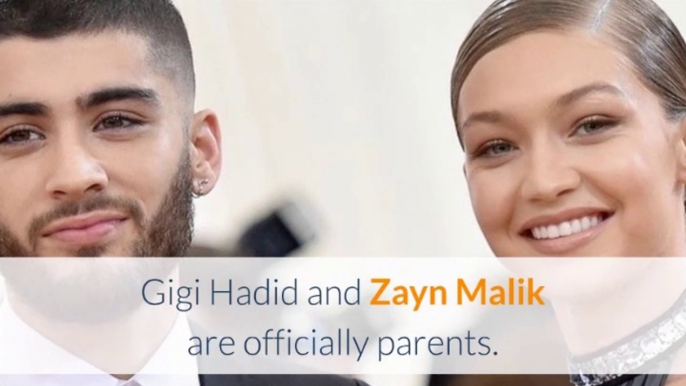 Gigi Hadid Gives Birth, Welcomes First Baby With Zayn Malik