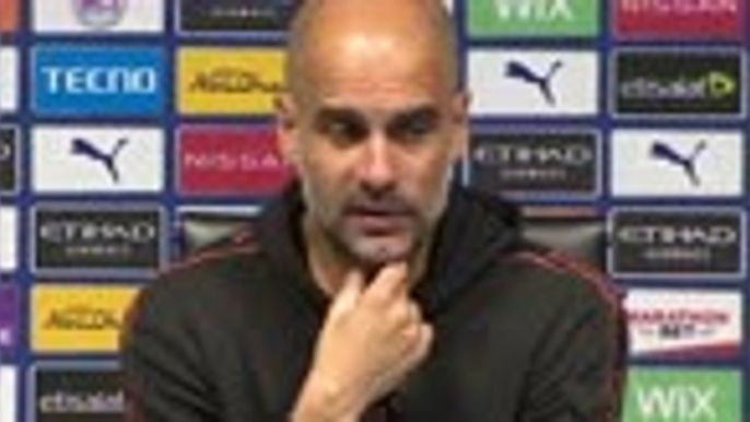 Guardiola claims Man City only has 13 first-team players available