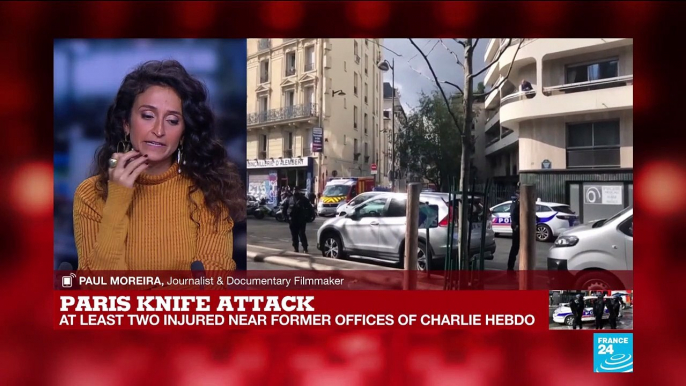 'We must be careful': Two journalists wounded in Paris knife attack