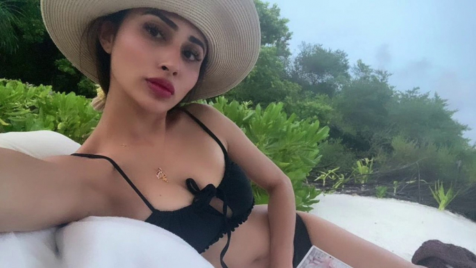 Mouni Roy enjoys her Birthday Vacation in Maldives 2020