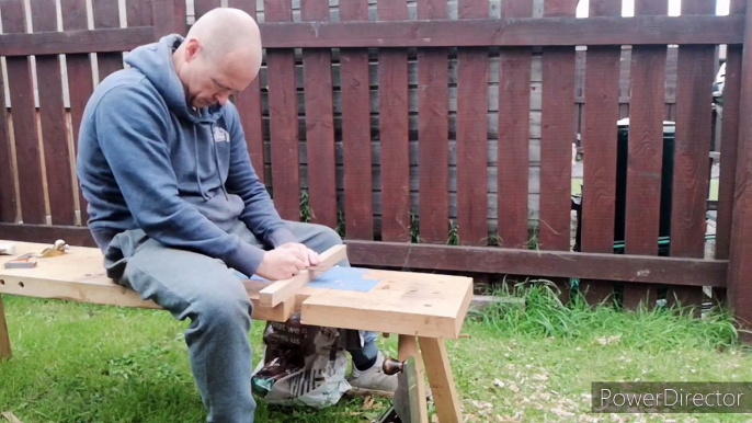 Making wooden holdfasts with hand tools