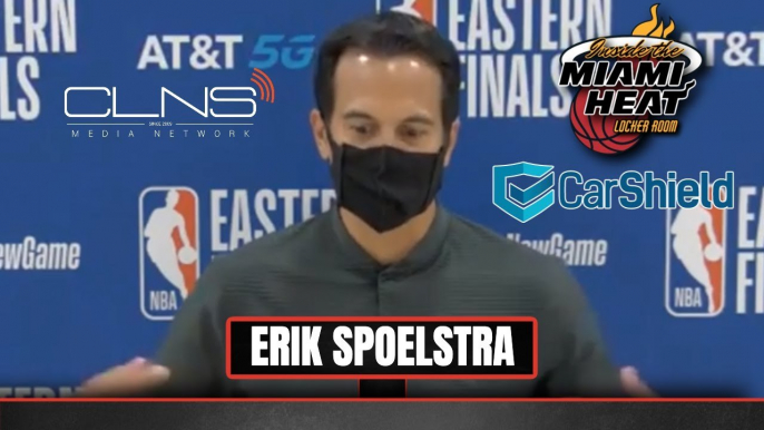 Erik Spoelstra Postgame Interview | Heat REACH NBA FINALS vs Lakers | Celtics Game 6 Eastern Finals