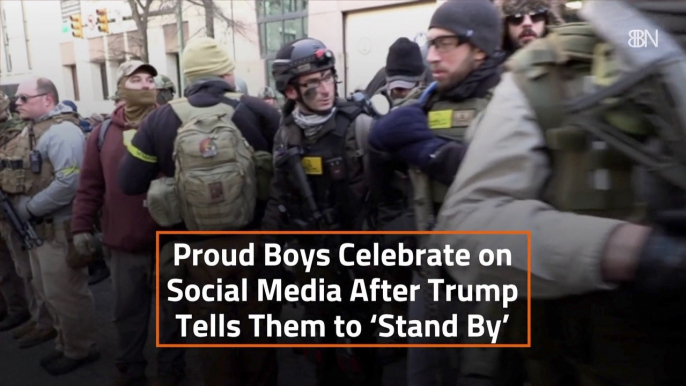 Proud Boys Love Trump