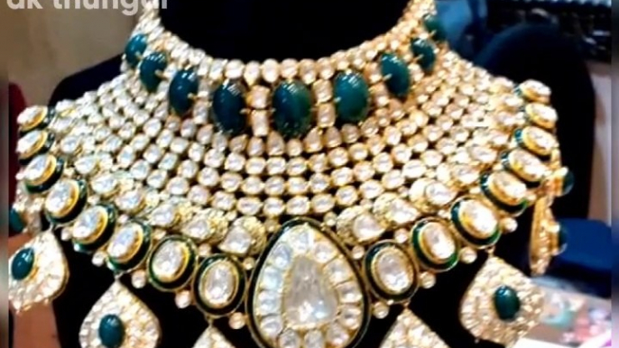 Gold necklace photos,necklace in gold,Indian gold jewellery,jadau kundan jewellery,rajasthani jadau jewellery,Indian jewellery with weight,Gold,jewellery,necklace,haar,rani haar,gold haar,gold necklace design,