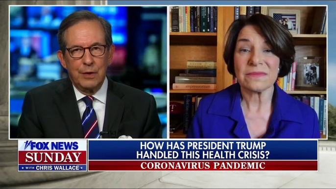 Klobucher reacts to Trump's handling of the coronavirus pandemic