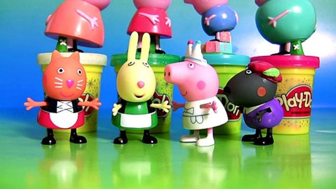Massinhas Play Doh Brillante Porquinha Peppa Pig Brinquedos Desenho Animado da Nickelodeon Baby Toys