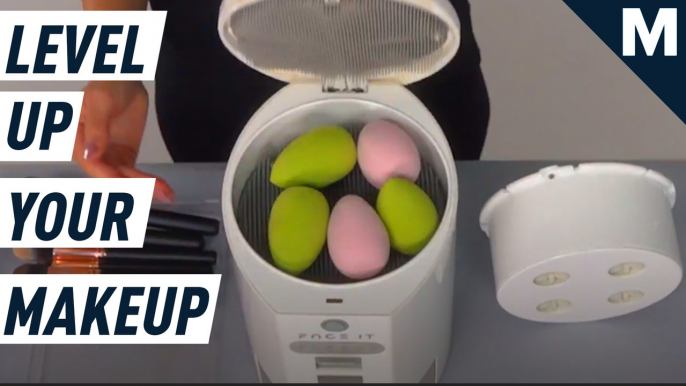 Face It is a tiny washing machine for your makeup brushes and sponges – Future Blink
