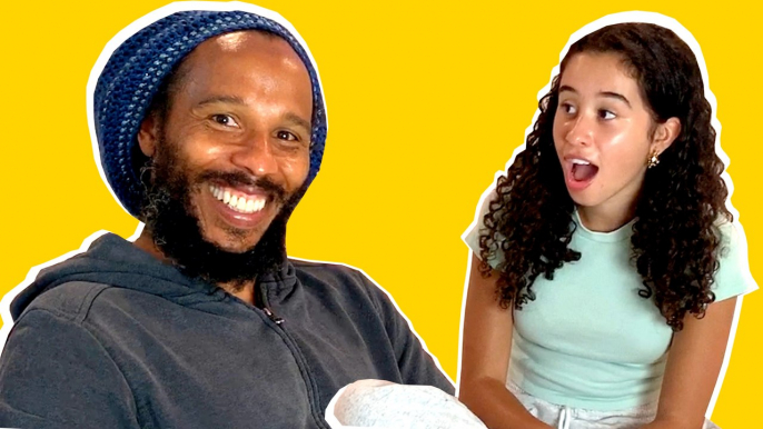 Trying My Daughter's Skincare Routine with Ziggy & Judah Marley | Kid Spa | Cosmopolitan