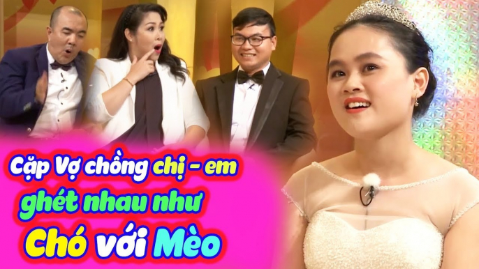 Ghét Nhau Như Chó Với Mèo Của Cặp Vợ Chồng Chị Em Khiến Hồng Vân Cười Vỡ Bụng | VỢ CHỒNG SON | VCS