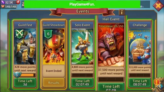 Lords Mobile - Guild Fest - Increase Might (Hero Armies)