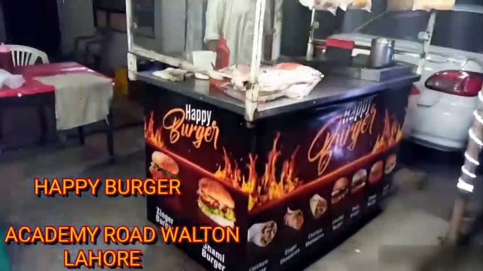 Best anda shami burger lahore best  street food