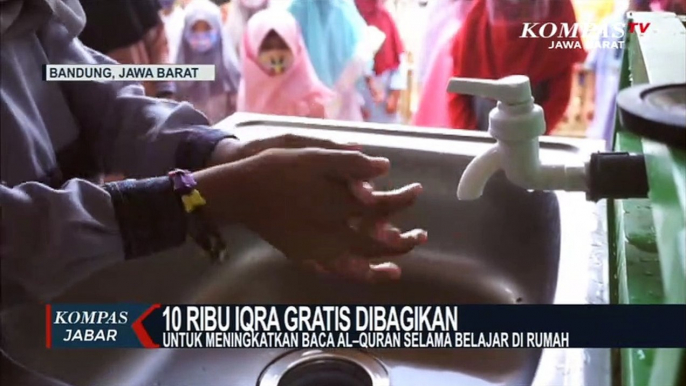 10 Ribu Iqro Hasil Iuran Polisi Dibagikan