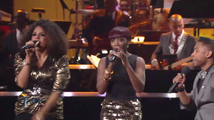 Erykah Badu + Anthony Hamilton + Ledisi + Marsha Ambrosius + Estelle + Musiq Souchild + Miguel - Shining Star (Earth, Wind And Fire) - Live UNCF - Education Or Future - 2011