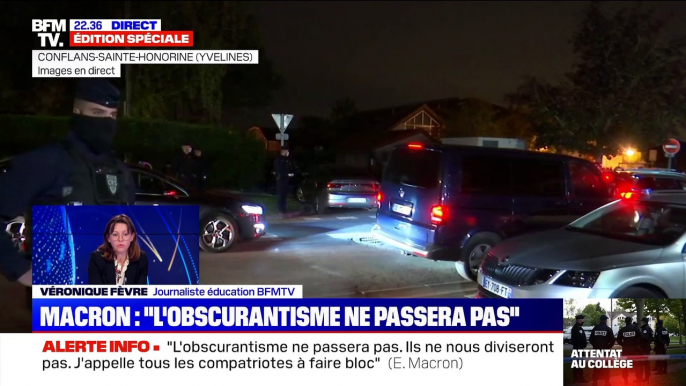 Homme décapité à Conflans: "On a voulu abattre la République", dit Emmanuel Macron - 16/10