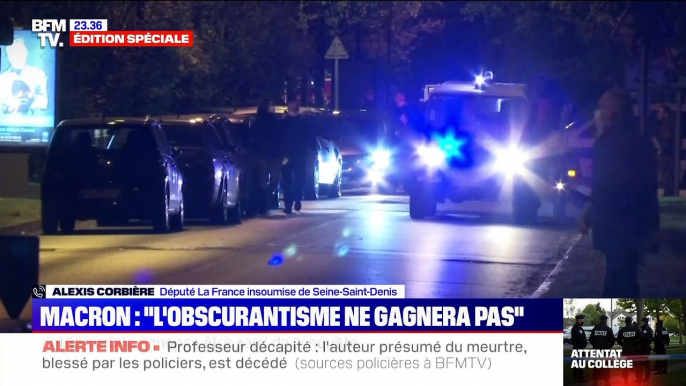 Homme décapité à Conflans: "L’obscurantisme ne gagnera pas", selon Emmanuel Macron (2/2) - 16/10