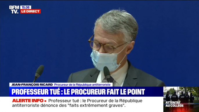 Conflans-Sainte-Honorine: l'individu neutralisé était "connu pour des affaires de dégradation de biens publics et de violences en réunion", mais n'a "jamais été condamné"