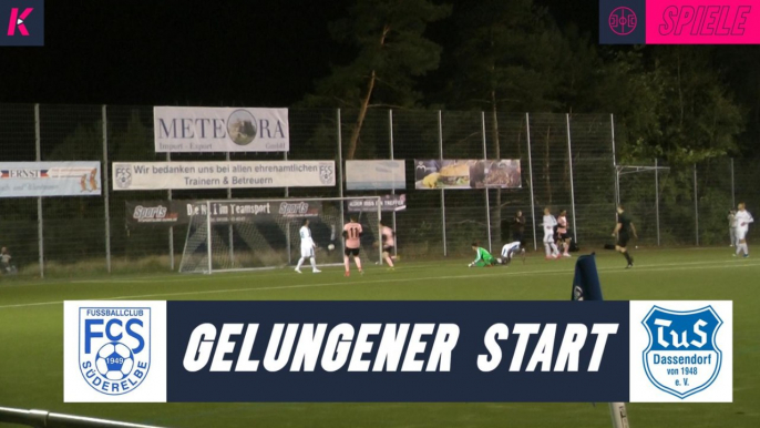 Torfestival bei Harnik-Debüt | FC Süderelbe - TuS Dassendorf (Oberliga Hamburg)