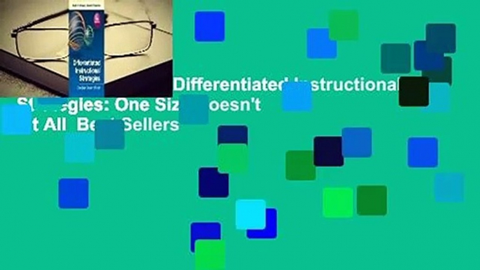 About For Books  Differentiated Instructional Strategies: One Size Doesn't Fit All  Best Sellers