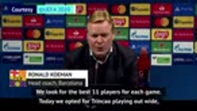 Koeman explains Greizmann omission from Barca win