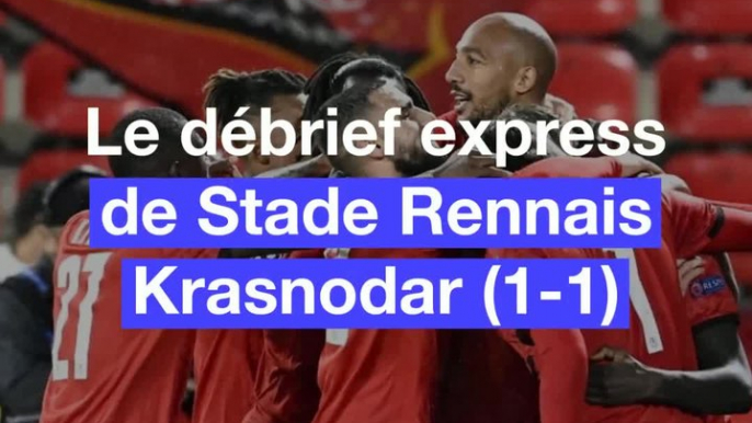 Ligue des champions: Le débrief express de Rennes-Krasnodar