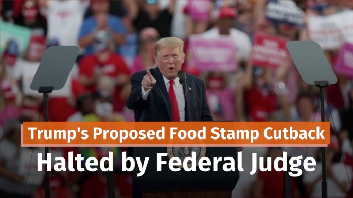 Trump, A Judge, And Food Stamps