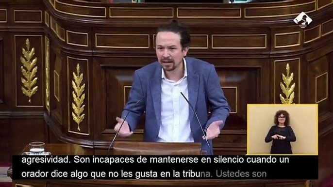 Pablo Iglesias: "Han interiorizado que tienen que competir con Vox. ¿Cree que el cese de Cayetana Álvarez de Toledo no es una prueba de ello?"