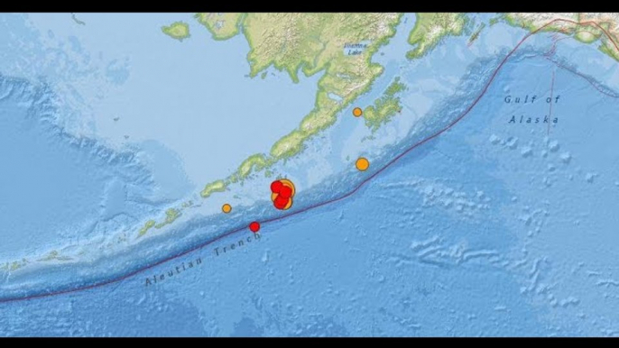 7.5 magnitude earthquake strikes near Alaska triggering tsunami advisory