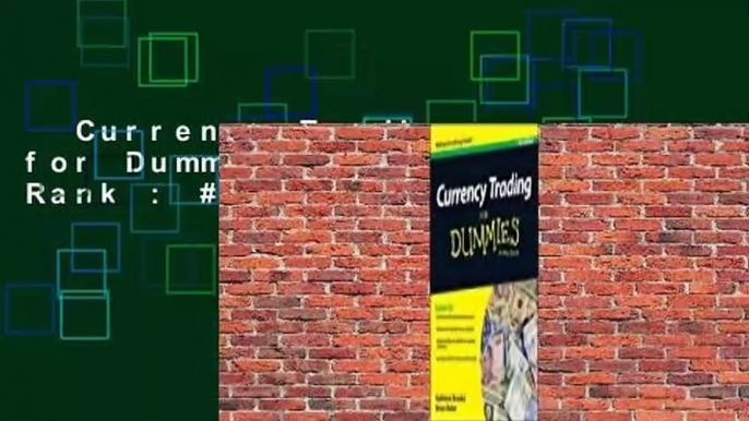 Currency Trading for Dummies  Best Sellers Rank : #1