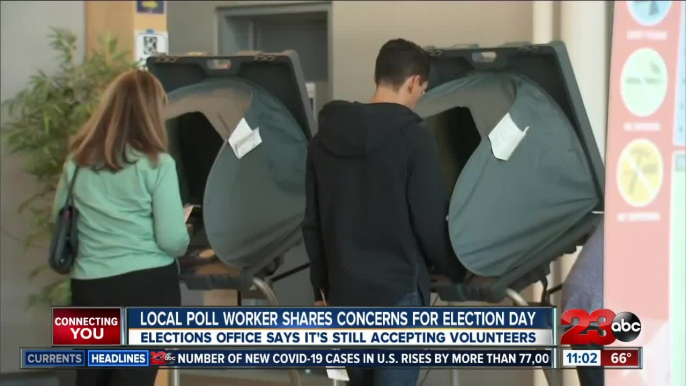 Poll worker shares concerns for upcoming election