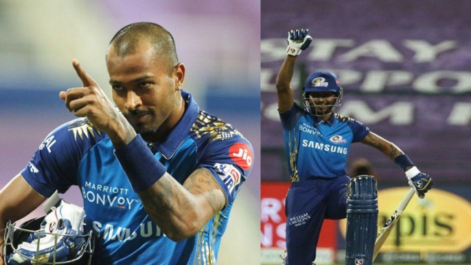 IPL 2020: Hardik Pandya  Guides Mumbai Indians To 195/5 | MI Vs RR | Oneindia Telugu