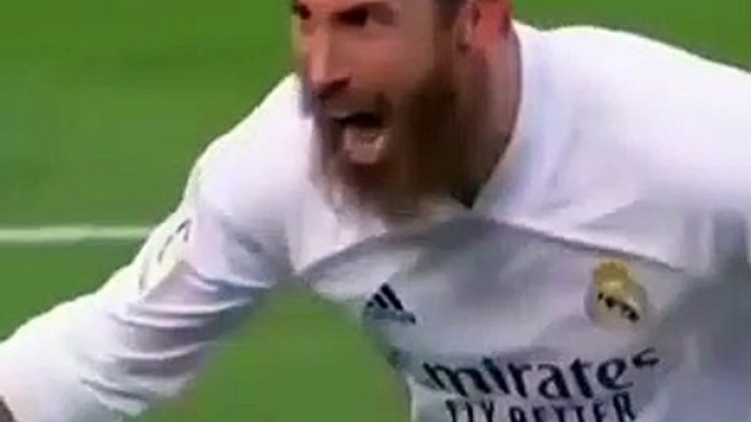 Así celebra Sergio Ramos los goles