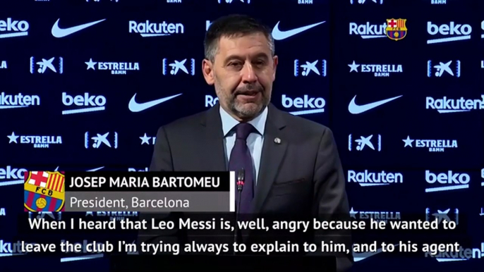 Barcelona president Bartomeu desperate for Messi to stay