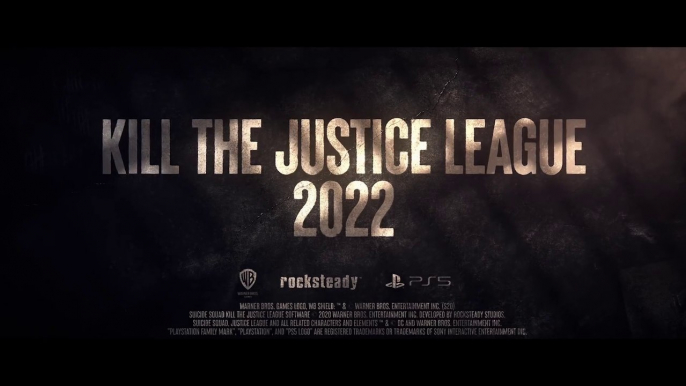 Suicide Squad:Kill the Justice League - Official Reveal Trailer  PS5 (2022)