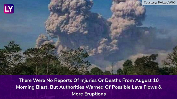 Indonesia Volcano Mount Sinabung Erupts, Spews Smoke, Huge Ash Cloud 5,000 Metres Into The Air