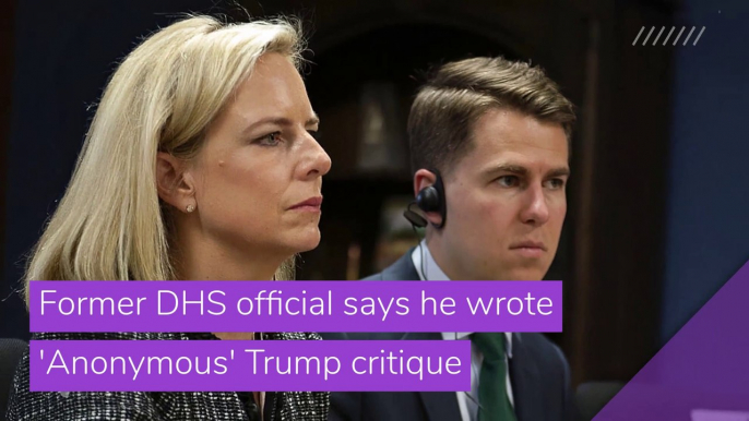 Former DHS official says he wrote 'Anonymous' Trump critique, and other top stories in entertainment from October 29, 2020.