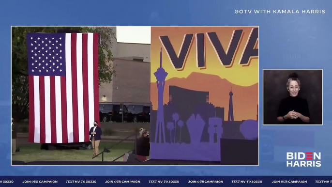 Kamala Harris - One week from Election Day GOTV with Kamala Harris in Las Vegas