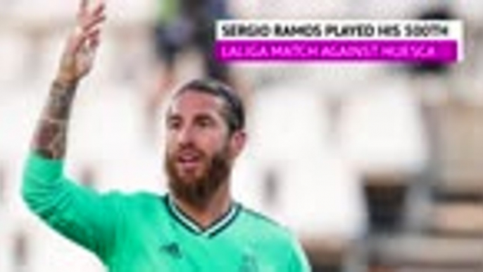 Sergio Ramos reaches 500 LaLiga games milestone