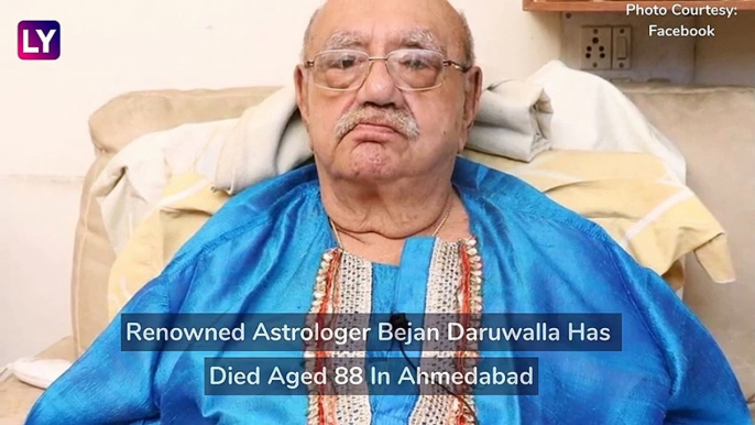 Bejan Daruwalla, Renowned Astrologer Consulted By Celebs And Politicians, Dies Aged 88