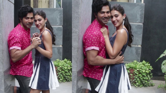 Sara Ali Khan & Varun Dhawan starts promoting Coolie No 1; Check Out | FilmiBeat