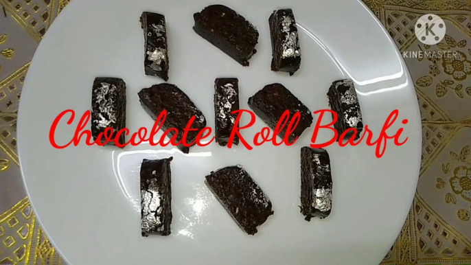 Choco Roll Barfi Recipe/ Diwali Special Recipe/ Quick and Easy Mithai recipe/ Mithai Recipe/ easy diwali Mithai recipe/