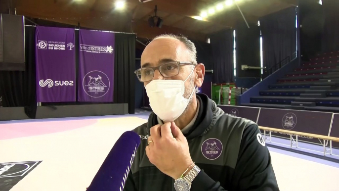 Gilles Derot coach d'Istres Provence Handball