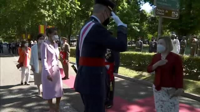 Los Reyes presiden el Día de las Fuerzas Armadas sin desfile por la pandemia